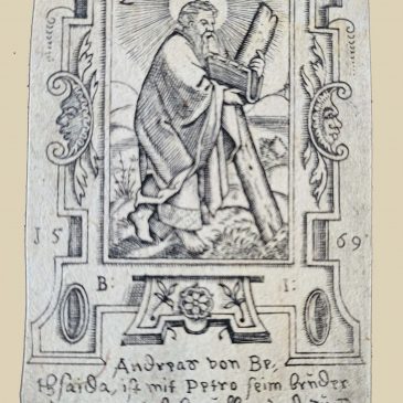Sant’Andrea in un’incisione del 1569